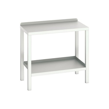Welded steel workbench BOTT , 350 kg load, 1000x600x910 mm, steel