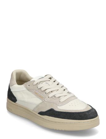 Elan Mesh Ecru Anthracite Matalavartiset Sneakerit Tennarit White Pompeii