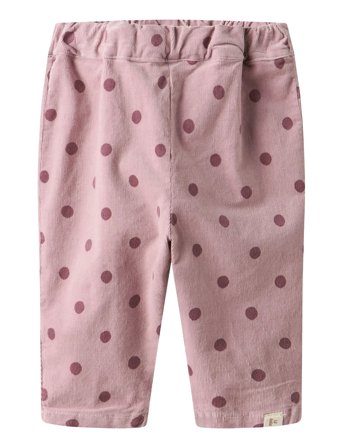 Lil'Atelier Nbfsomba Loose Cord Pant 7766-So S Lil - Pink - 80