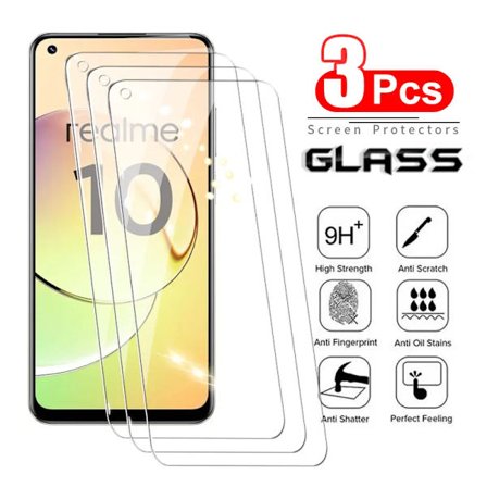 3 st härdat glas för Realme 9 ProPlus Glass skärmskydd