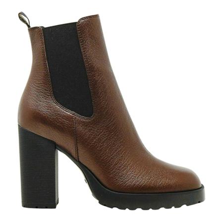 Hogan Heeled Laarzen , Bruin , Dames , Maat: 37 EU Enkellaarsjes