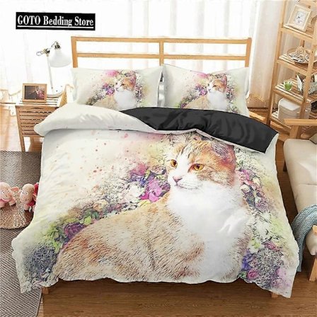 v230 Sängkläder Dropshipping Påslakan Örngott -st Sängkläder AU Queen Bäddset Tecknad Djur Dubbel Enkel Bäddset 3-Delars Bäddset