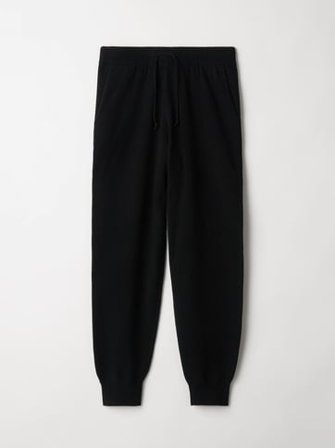Soft Goat - Men's Track Pants - Men cashmere pants - XL - Black