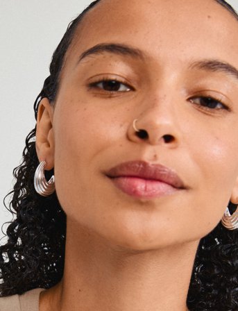 Pilgrim Asle Earrings - Silver - ONE SIZE