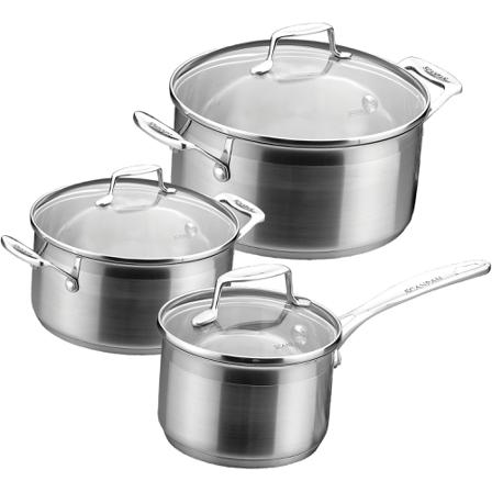 Scanpan Impact Grydesæt - Stål | KitchenOne