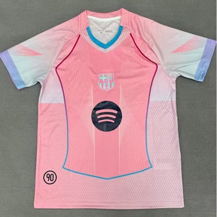 2025-2026 Barcelona Pink Special Edition Fodbold T-shirt