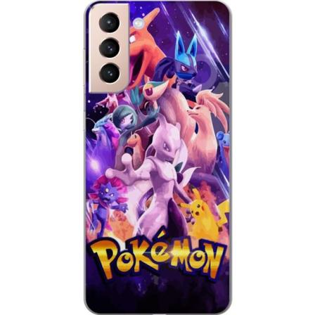 Samsung Galaxy S21 Gjennomsiktig deksel Pokemon