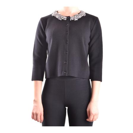 Blumarine Cardigan Sort, Dame Cardigans