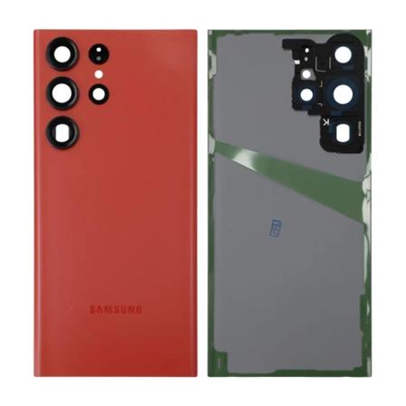 Samsung Galaxy S23 Ultra Baksida - Röd Röd