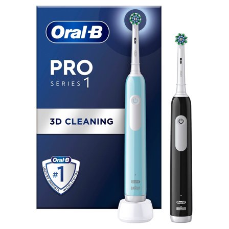 Oral-B - Elektrisk tannbørste Pro1 Duo Svart