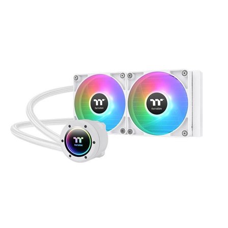 Thermaltake TH240 V2 ARGB Sync CPU Liquid Cooler Snow Edition All-In-One White