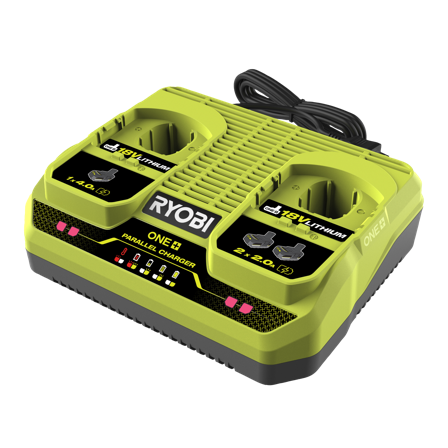 Ryobi RC18240 Laddare dubbel, Maskintillbehör & förbrukning