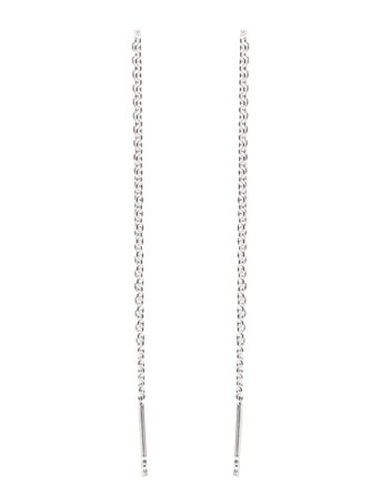 Plain Earchains Silver Pernille Corydon