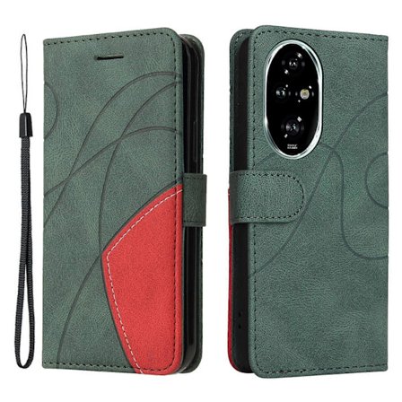 For Honor 200 Pro 5G Fodral Läderplånbok Omslag Dubbel Färg Sammanslagning (FMY)