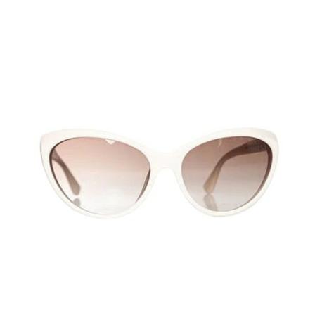 Tom Ford Pre-owned, Pre-owned Plasticsunglasses Wit, Dames, Maat:ONE Size