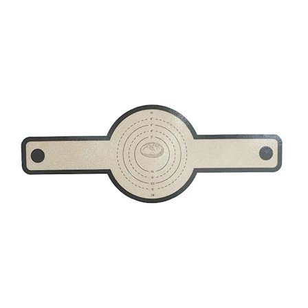 Gjenbrukbar Bakeunderlag i Silikon med Lange Håndtak Varmebestandig Non-Stick Oppvaskmaskinsikker Bakematte Kjøkkenverktøy