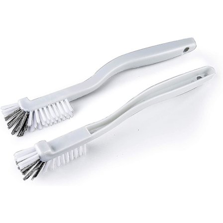 Köksborst, Badrumsborste med 90 Graders Vinkel, 2 Stycken, Grå