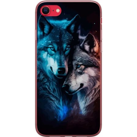 Kompatibelt Mobildeksel til Apple iPhone SE (2022) Varger i natten