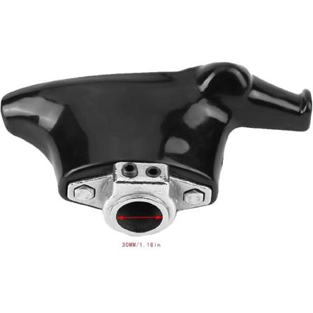 Dekkdemonteringshode, Dekkmonteringshode, Dekkbytter, Plast Nylonmontering, Dekkdemonteringsmaskinhode for Dekkbyttermaskin Diameter 20 mm