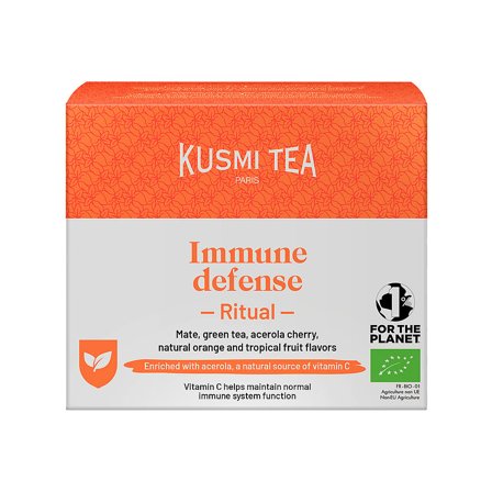 Kusmi Tea Organic Immune Defense Ritual 18 breve, Helse & Madvarer, Te, Øvrig Te