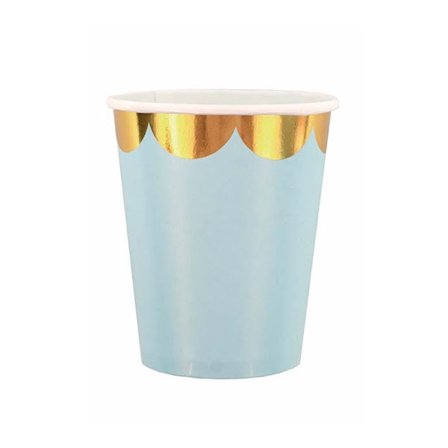 Pappkrus blå/gull - Jabadabado