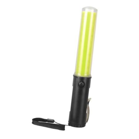 4-läges trafikljussticka LED-varningslampa ficklampa Yellow
