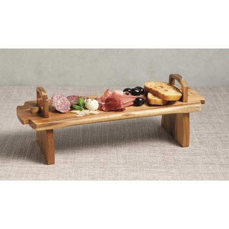 Artesà Large Acacia Wood Antipasti Platform Platter