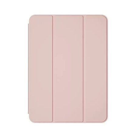 Stilrent skal för iPad 10/11 babyrosa ramlös magnetisk dubbelsidig klämma
