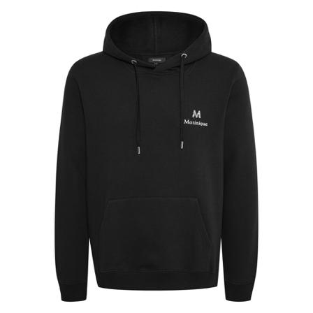 Matinique, logo Hoodie Zwart, Heren, Maat:M