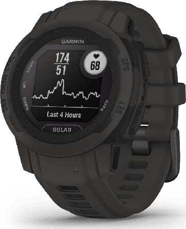 Garmin Instinct 2S Solar fitness watches Grey OneSize