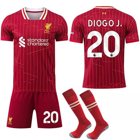 2024-2025 Liverpool Nr. 20 Diogo J. Hjemmebanetrøje