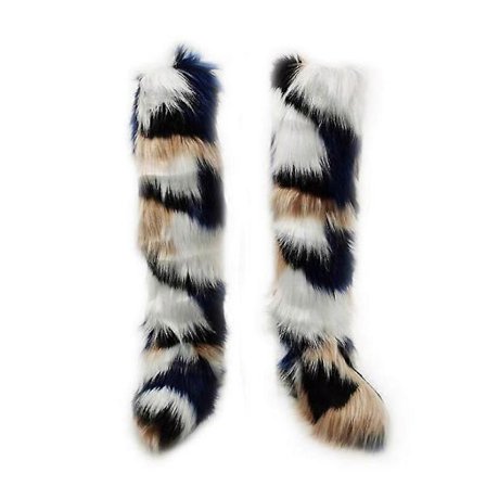 Naisten Tekoturkissaappaat Karvaiset Pehmeät Lyhyet Lumisaappaat Puolivarren Saappaat Lämpimät Mukavat Ulkoilu Litteät Kengät Joululahjat Naisille