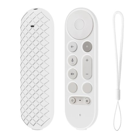 Beskyttende vaskbare silikondeksler for TV Streamer 4K 2024 fjernkontroller, støvbestandig skall