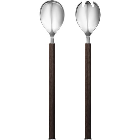 Georg jensen Bernadotte salatbestik - Sølv, træ | KitchenOne