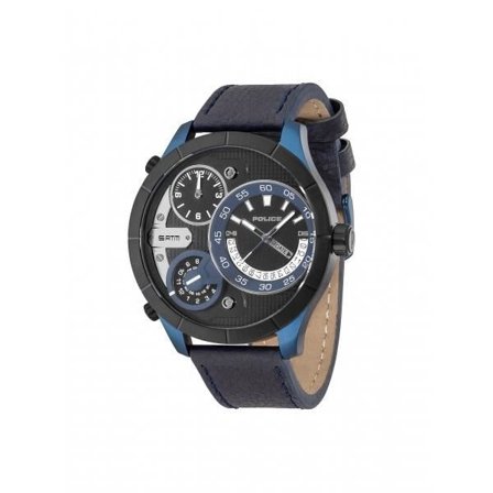 Kello - Poliisi - PL.14638XSBLB-02 - Kvartsi - Nahka - Sininen