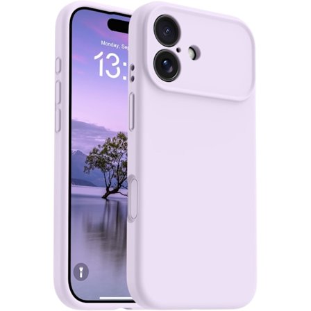 Magnetisk deksel for iPhone 17, kompatibelt med Magsafe, klassisk flytende silikon-mobiltelefondeksel, integrert kamerakontrollknapp, anti-