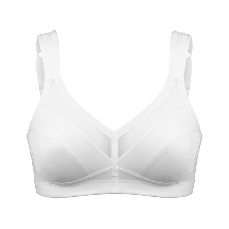 Swegmark Fairtrade Net Cotton Mjuk-bh Bh Dam Vit 85b