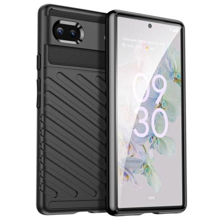 Thunder Google Pixel 6a Etui - Sort Black