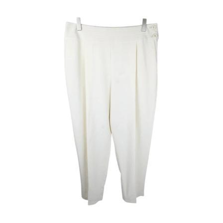 Chloé Pre-owned Fabric Jeans Hvid, Dame