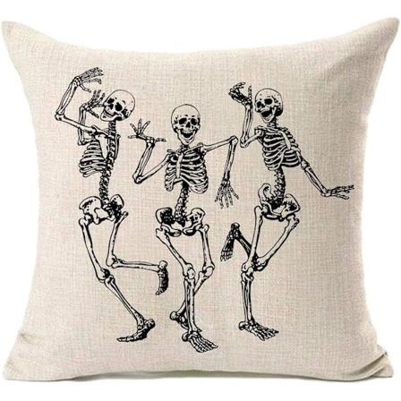 Halloween-kallotyynynp lliset, Koti Sisustus Puuvilla Pellava Sovan Heittotyynynp llinen Tyynynp llinen 18" x 18"""