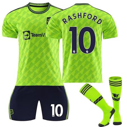 anchester united borte nr 10 arcus rashford fotballdrakter - Perfet M