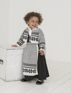 Strikkeoppskrift Kjole og kofte - Viking of Norway