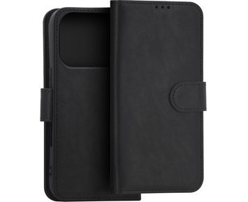 Andersson PU leather wallet w/ MagSafe Apple iPhone 17 Pro Black - Fyndvara - Plånboksfodral med MagSafe till iPhone 17 Pro