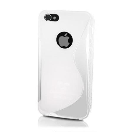 Flexicase Skal Till Apple Iphone 5/5s/se - S-line (milk)