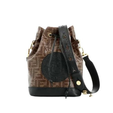 Fendi Vintage Pre-owned Canvas fendi-Tass , Bruin , Dames , Maat: ONE Size Vintage Tassen