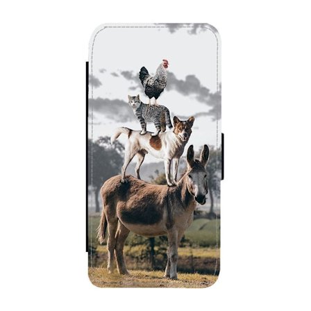 Djurkompisar iPhone 16 Pro Flip Mobilfodral