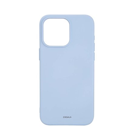 Mobilskal Silikon MagSeries Light Blue - iPhone 15 Pro Max