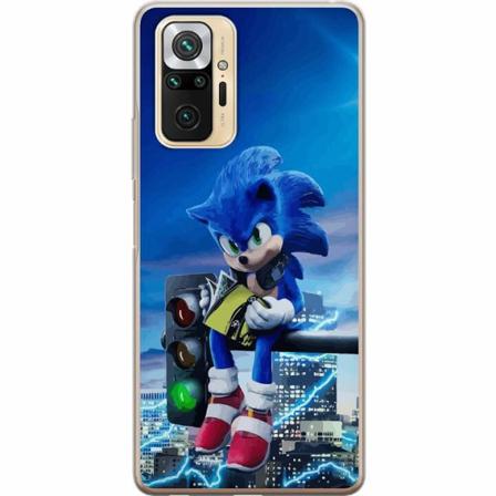 Xiaomi Redmi Note 10 Pro Genomskinligt Skal Sonic The Hedgehog