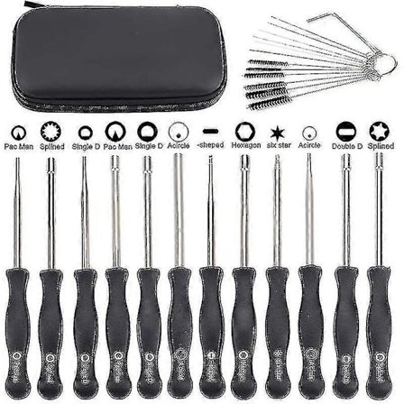 Pakke med 12 Forgaserjusteringsværktøjer Forgaserjusteringskit til 2- små Trimmer Weedeater Kæde