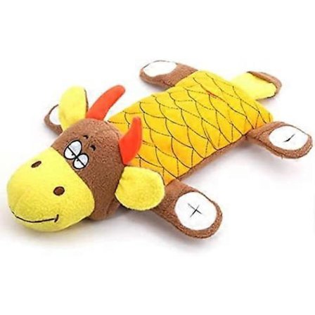 Plushvalp Tuggleksak - Bittålig Fyllning Hund Pip Leksak Knaster Hund Sniffmatta Kasta Jakt Hund Godis Träningsleksak